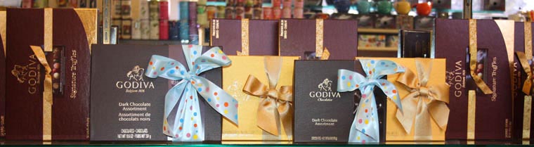 Godiva Boxed Chocolates and Truffles