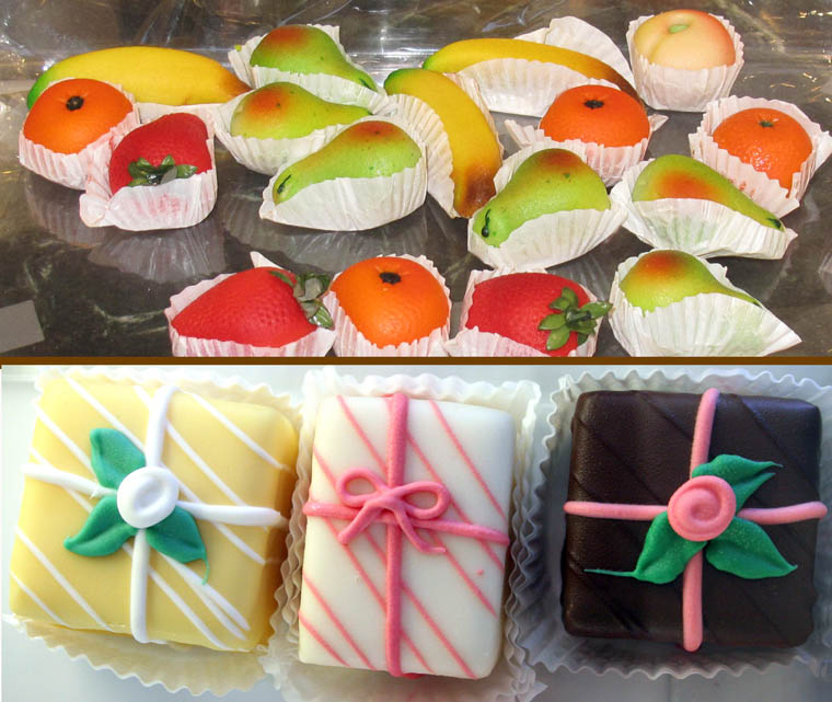 Marzipan and Petits Fours